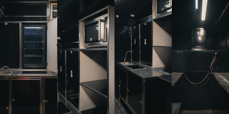 Truck interior