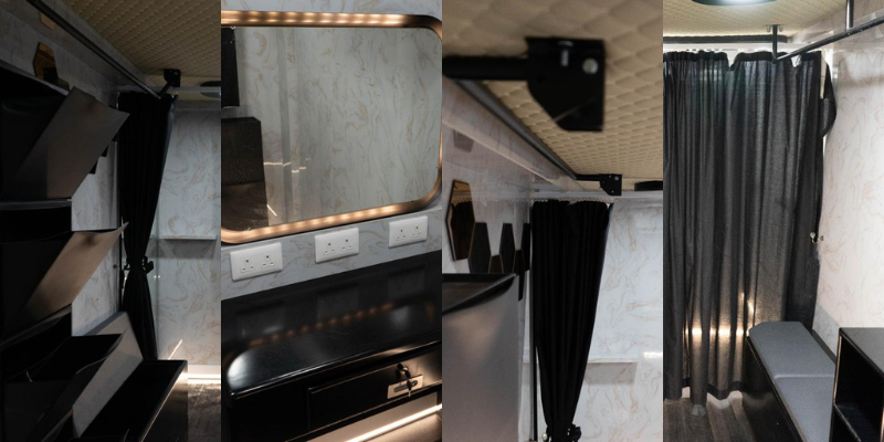 Wardrobe Truck 4M interior